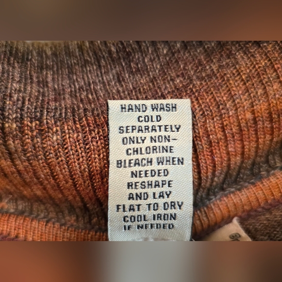 Seventh Avenue Multi Colored Fringe Cardigan Large - Picture 5 of 5